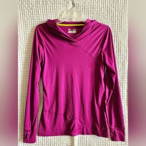 Women's Under Armour Catalyst Hooded Pullover Long Sleeve Athletic Shirt